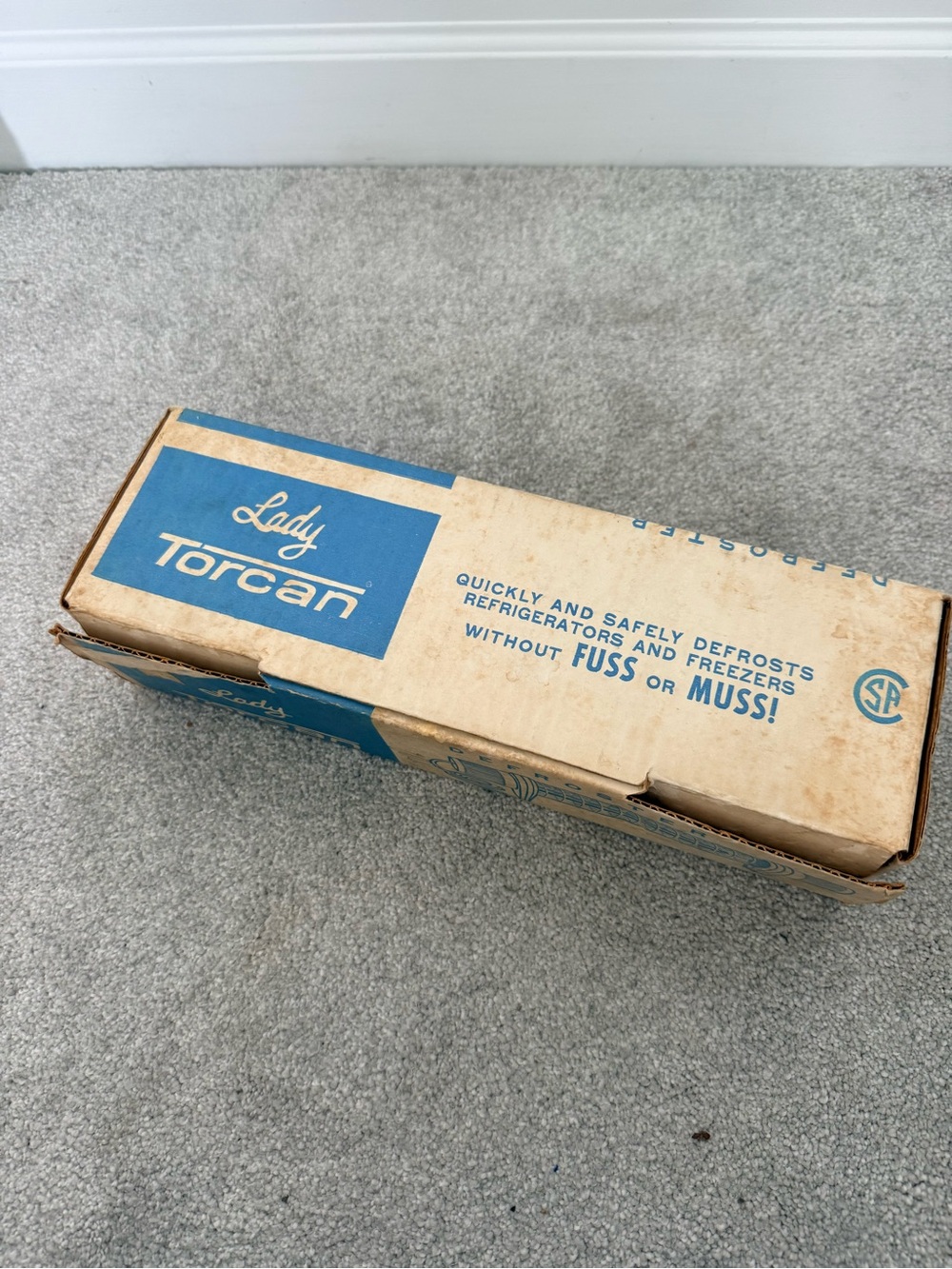 Lady Torcan Vintage defroster in box
